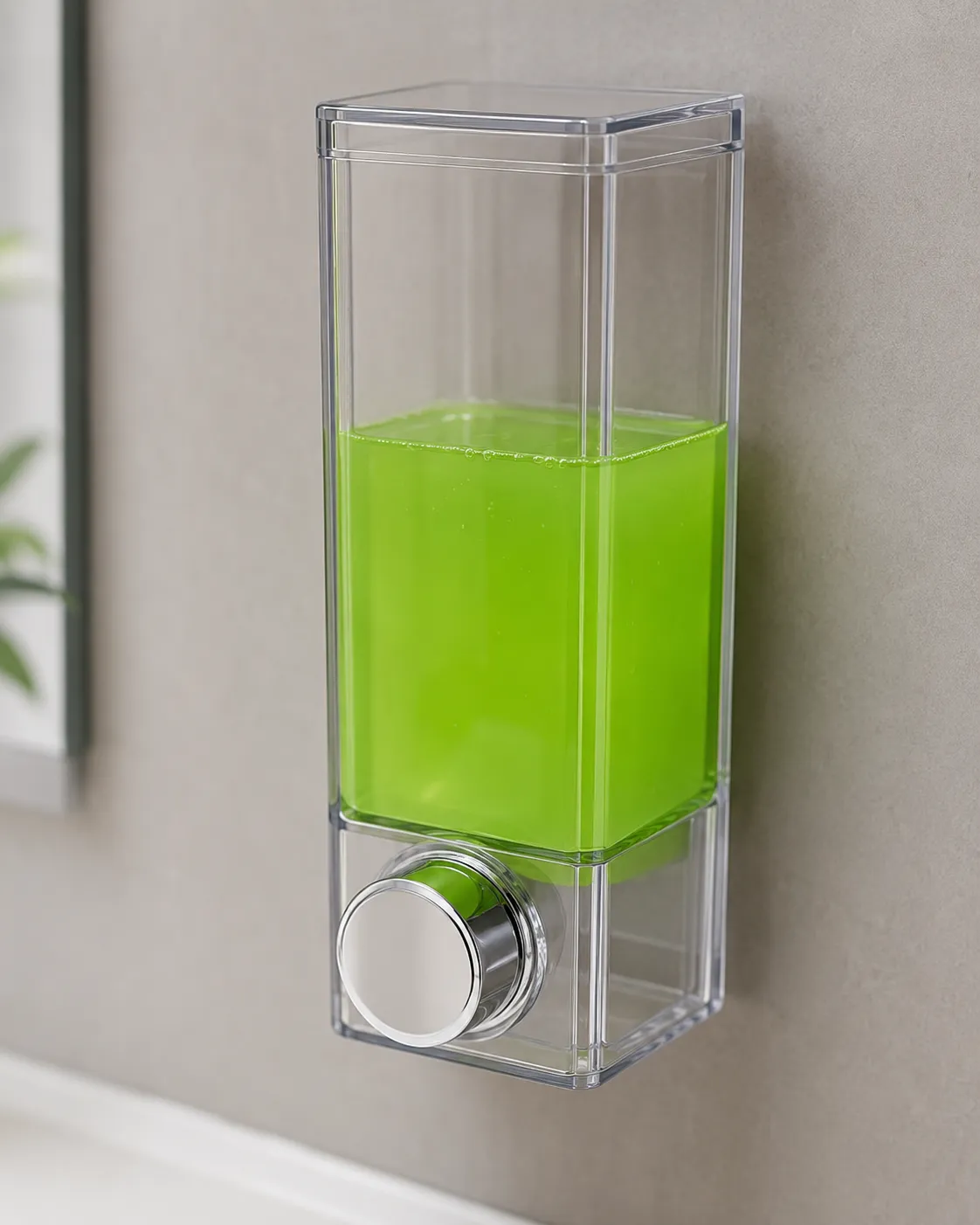 Neon Green Minimalist Liquid Dispenser
